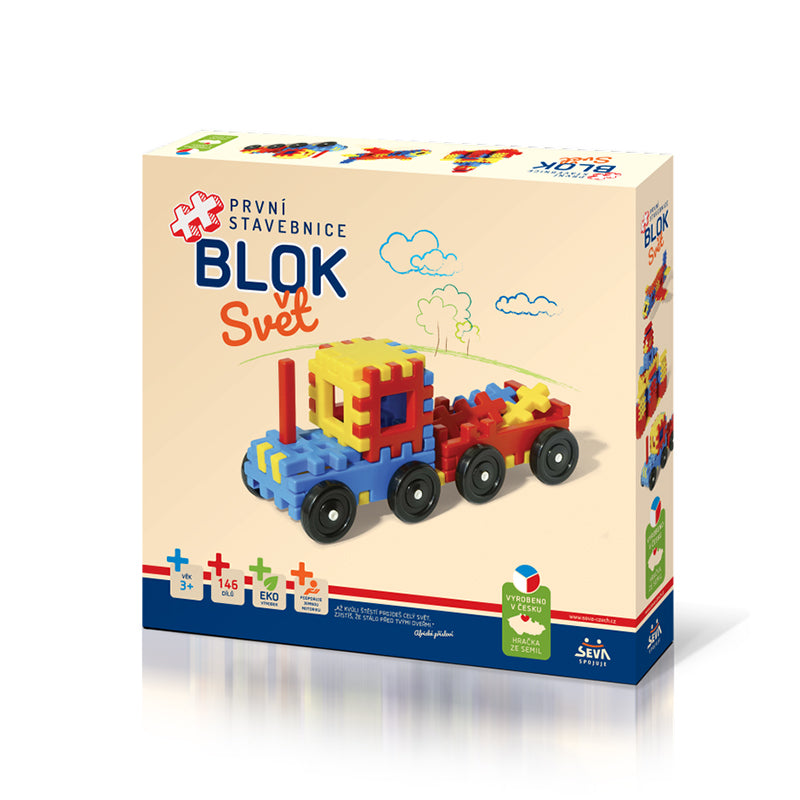 Stavebnice BLOK Svet | Czech Toys | czechmovie