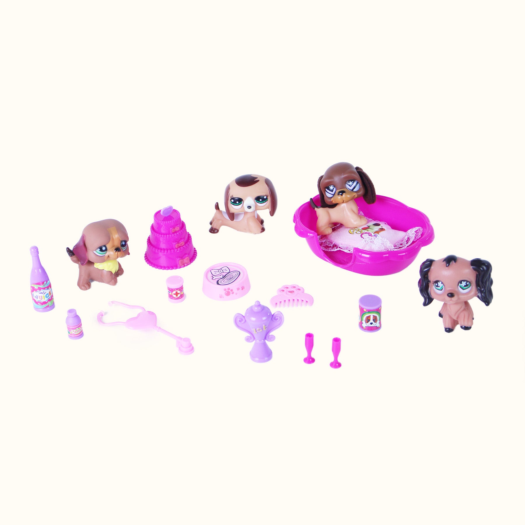 Zviratka 4 ks s doplnky | Czech Toys | czechmovie