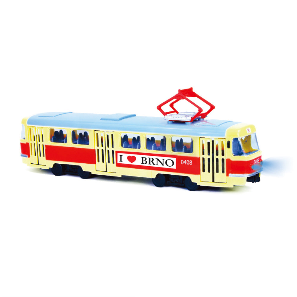 Tramvaj ktera hlasi zastavky cesky 28 cm BRNO | Czech Toys | czechmovie
