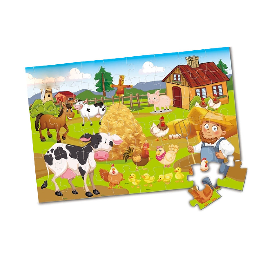 Puzzle farma maxi 48 ks 90 x 60 cm | Czech Toys | czechmovie