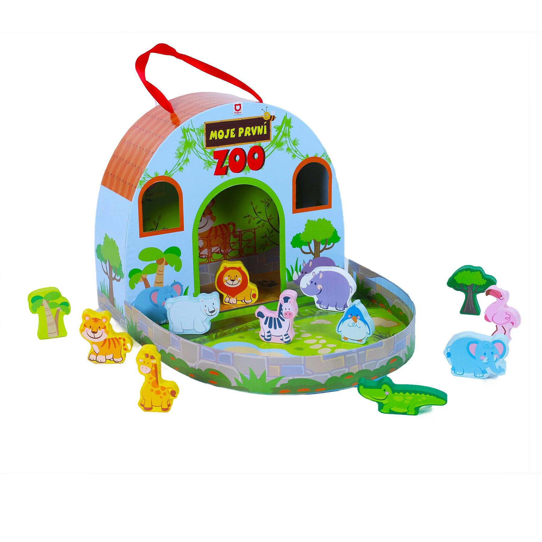 Moje drevene ZOO v kufru | Czech Toys | czechmovie