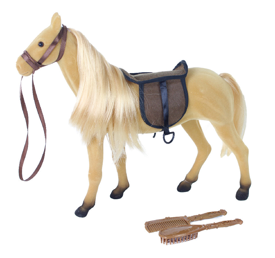 Kun fliska hnedy velky s prislusenstvim | Czech Toys | czechmovie