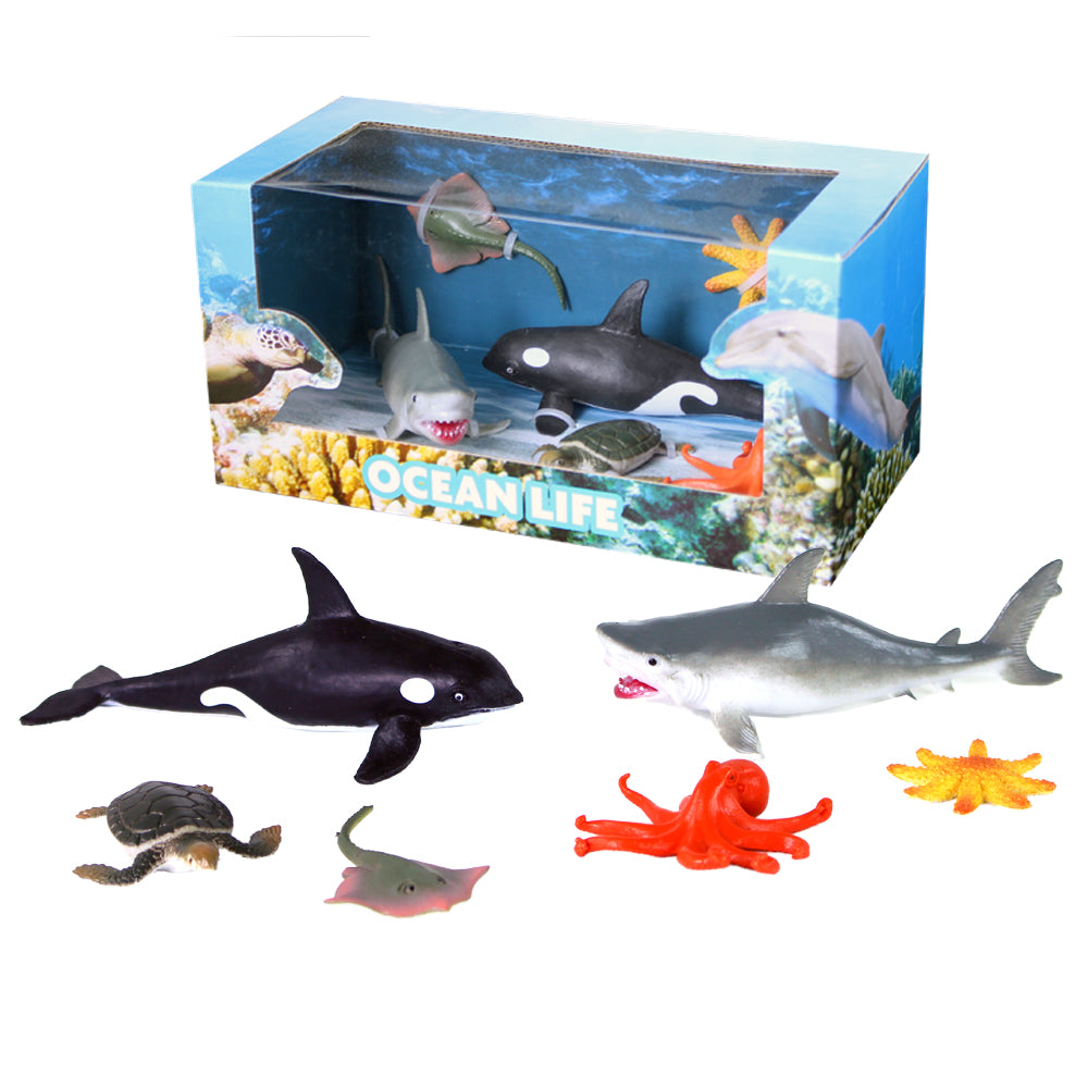 Sea animals 6 pcs per box