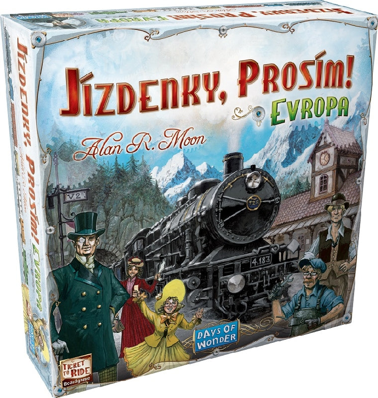 Hra Jizdenky, prosim! Evropa | Czech Toys | czechmovie