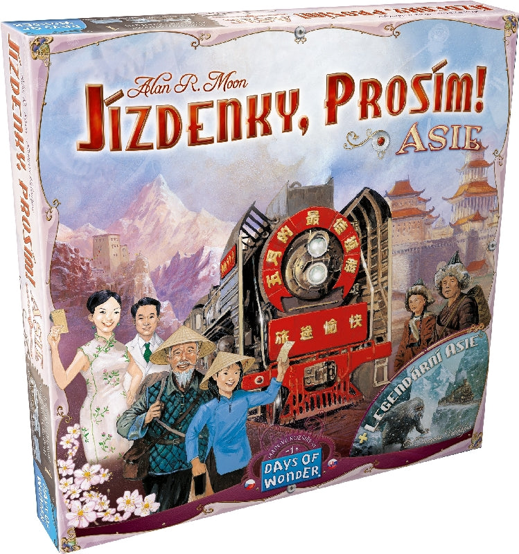 Hra Jizdenky, prosim! Asie | Czech Toys | czechmovie