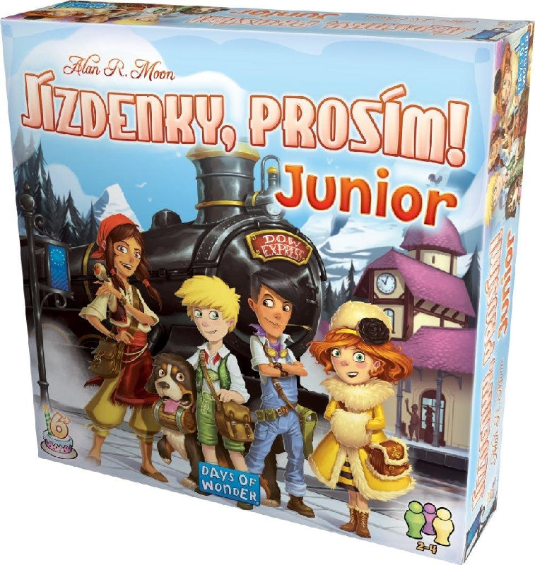 Hra Jizdenky, prosim! Junior | Czech Toys | czechmovie