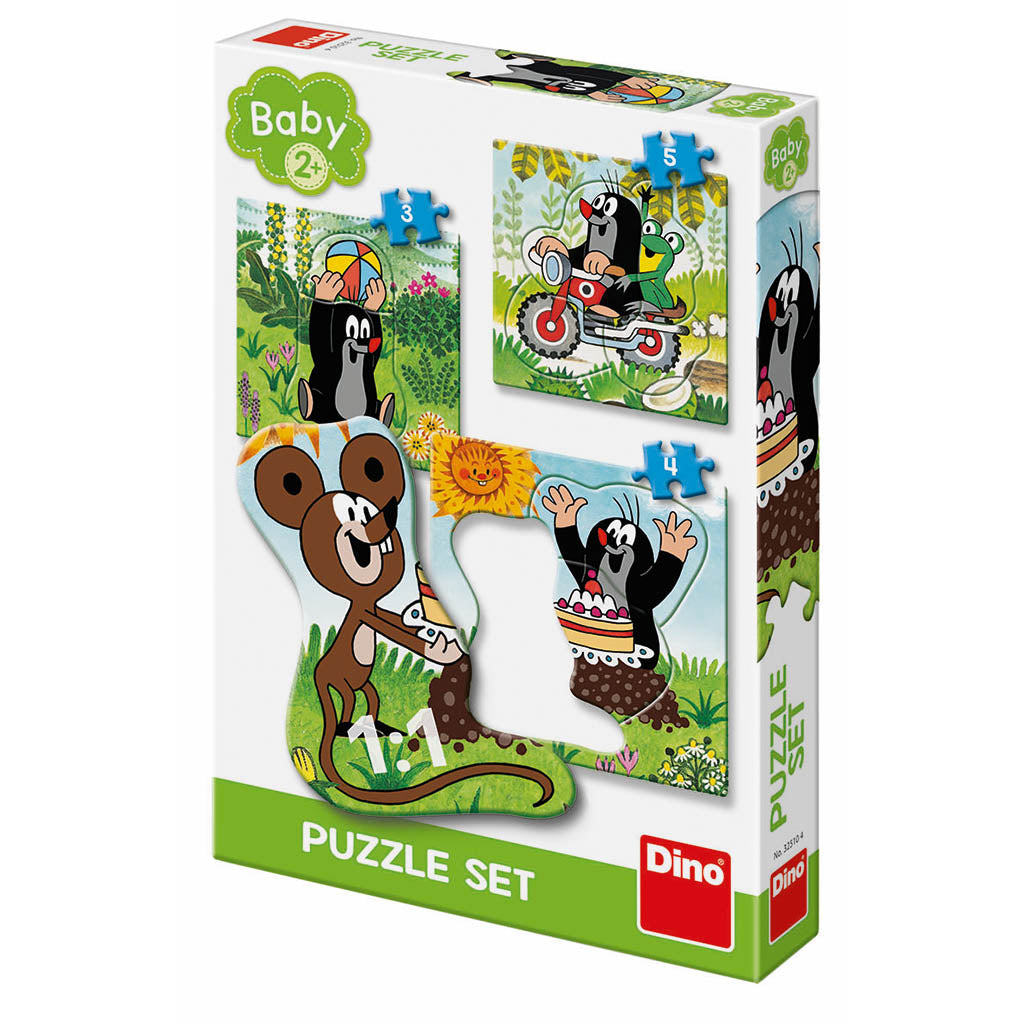 Puzzle baby 3-5 - Krtek na louce | Czech Toys | czechmovie