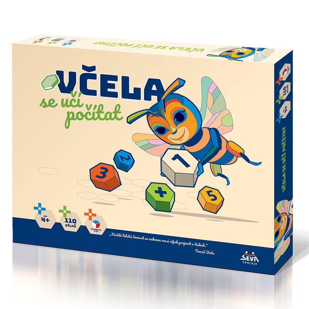 Mozaika Vcela se uci pocitat | Czech Toys | czechmovie