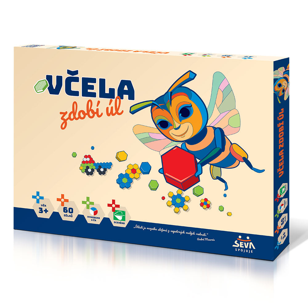 Mozaika maxi Vcela zdobi ul | Czech Toys | czechmovie