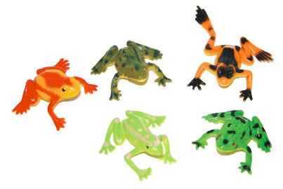 Frogs 5 Pcs in A Bag | Czech Toys | czechmovie