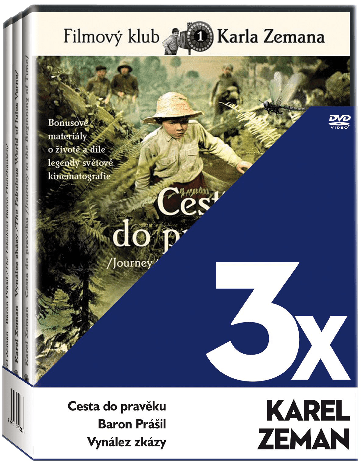 Karel Zeman collection 3x DVD - czechmovie