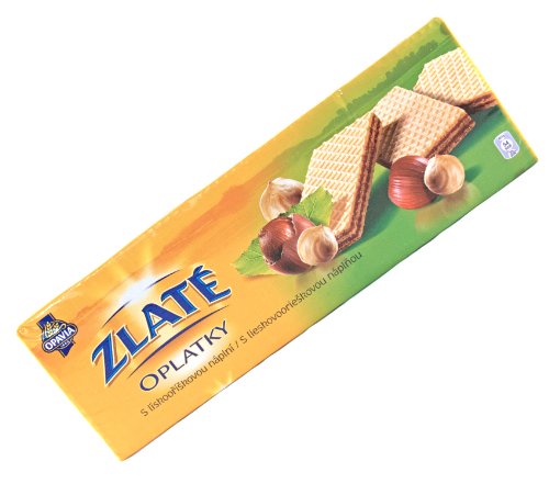 Opavia Zlate Oplatky Hazelnut