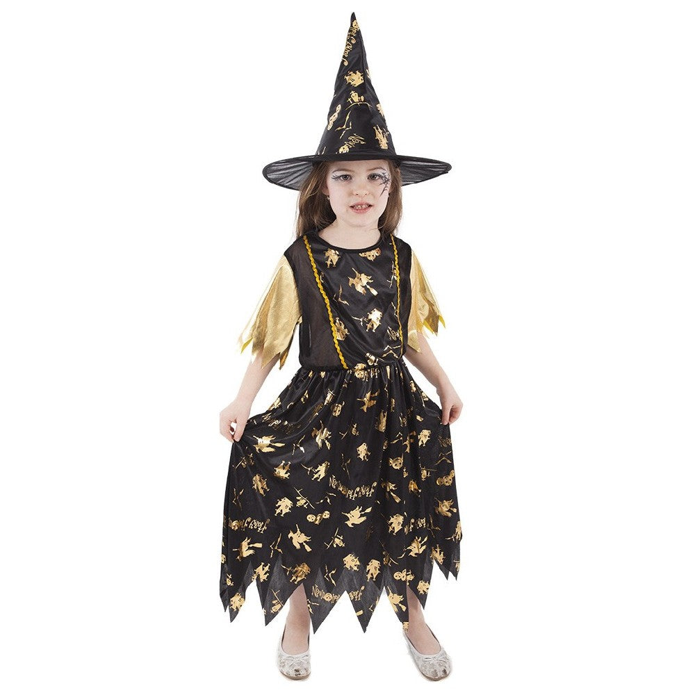 Detsky kostym carodejnice/Halloween (M) | Czech Toys | czechmovie