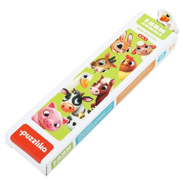 Domaci zviratka - naucne puzzle 8 zviratek - 16 dilu | Czech Toys | czechmovie