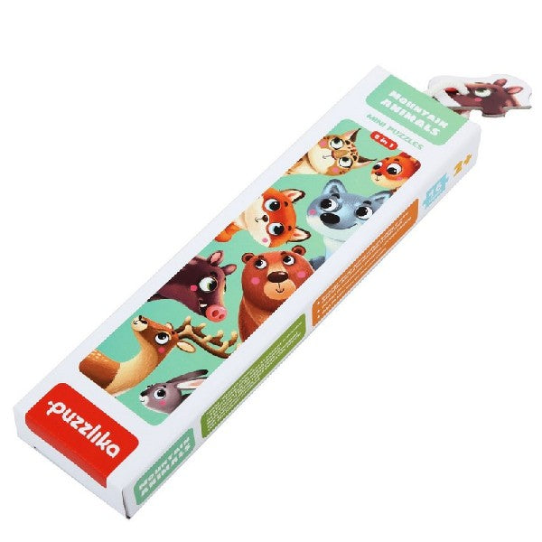 Lesni zviratka - naucne puzzle 8 zviratek - 16 dilu | Czech Toys | czechmovie