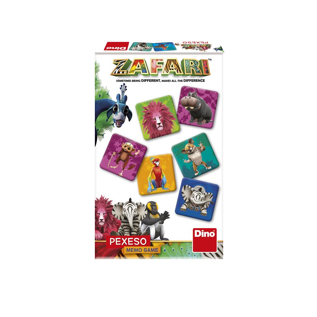 Pexeso Zafari | Czech Toys | czechmovie