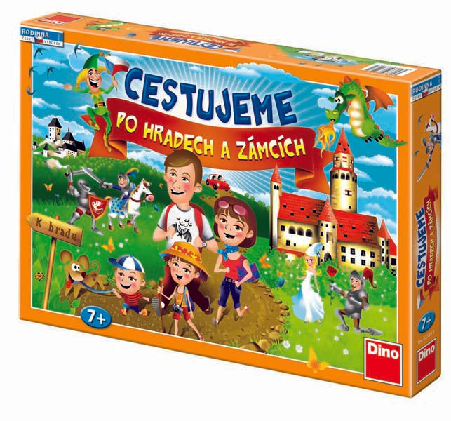 Hra Cestujeme po hradech a zamcich | Czech Toys | czechmovie