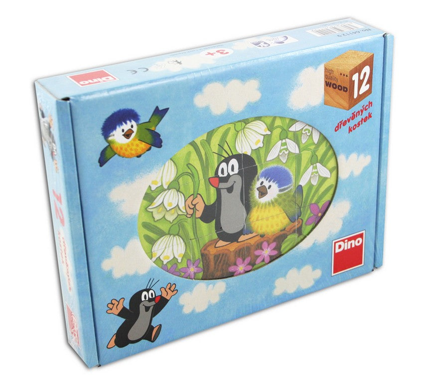 Kubus Krtek a ptacek 12 kostek | Czech Toys | czechmovie