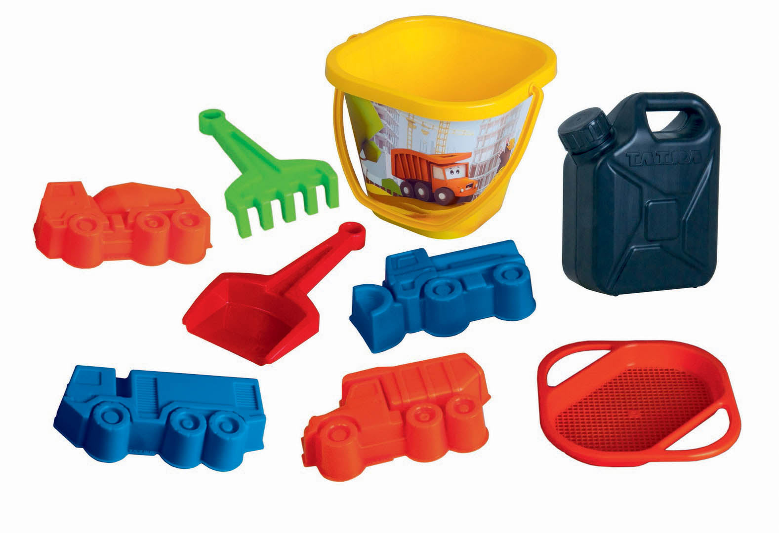 Set piskovy Tatra kanystr 9 ks | Czech Toys | czechmovie