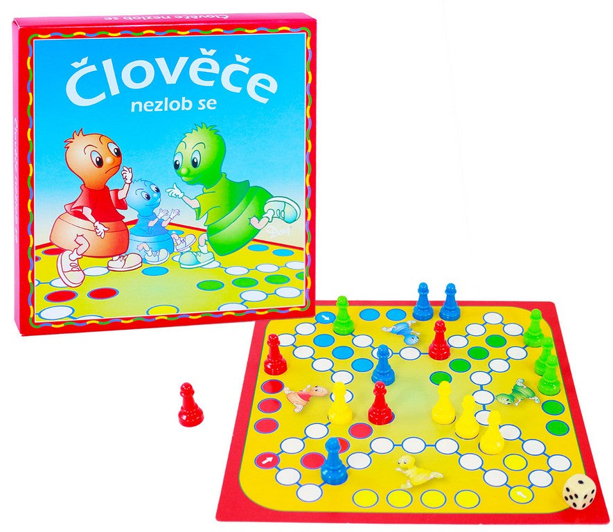 Hra Clovece nezlob se male | Czech Toys | czechmovie