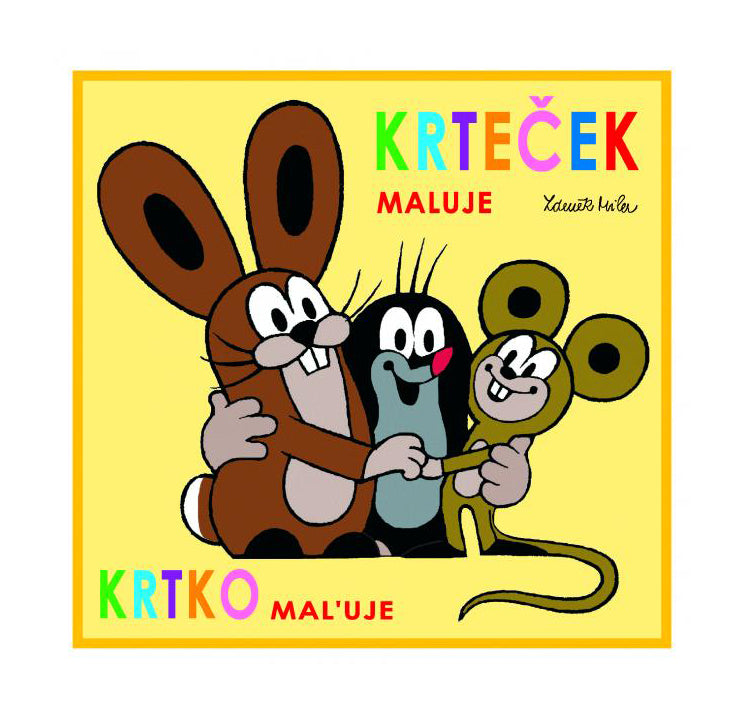 Omalovanka Krtek maluje | Czech Toys | czechmovie