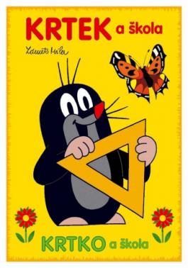 Omalovanka A5 Krtek a skola | Czech Toys | czechmovie