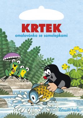 omalovanka A5 Krtek se samolepkami | Czech Toys | czechmovie