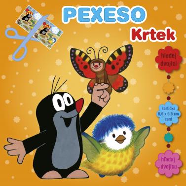 Pexeso v sesitu Krtek a sykorka s maxi kartickami | Czech Toys | czechmovie