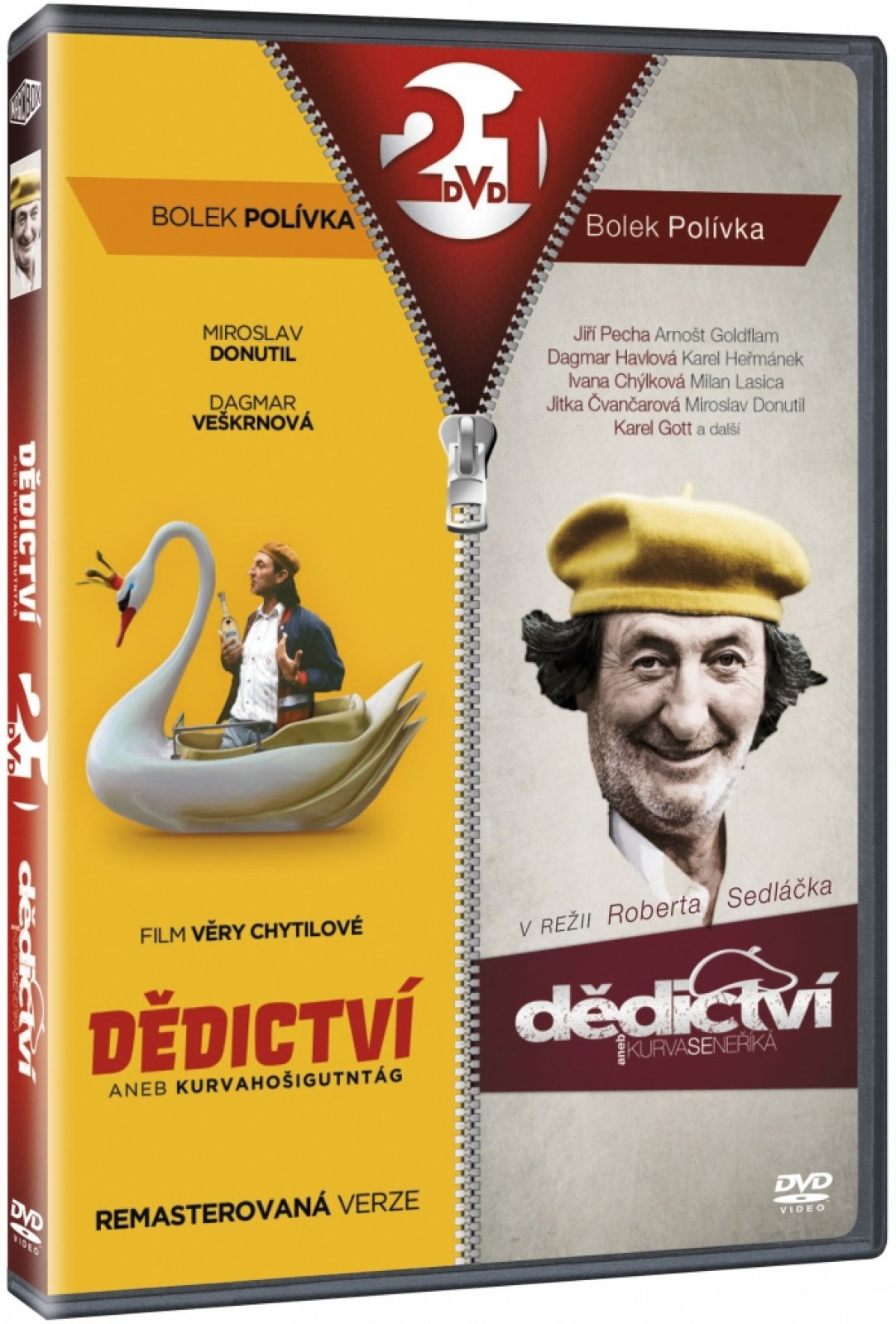 The Inheritance or Fuckoffguysgoodday / Dedictvi aneb Kurvahosigutntag + The Inheritance or You Shouldn't Say That / Dedictvi aneb Kurva se nerika DVD