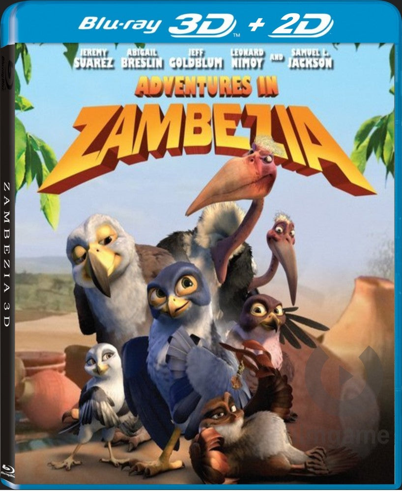Zambezia 2BD (3D+2D) / Zambezia 2BD (3D+2D) - Czech version