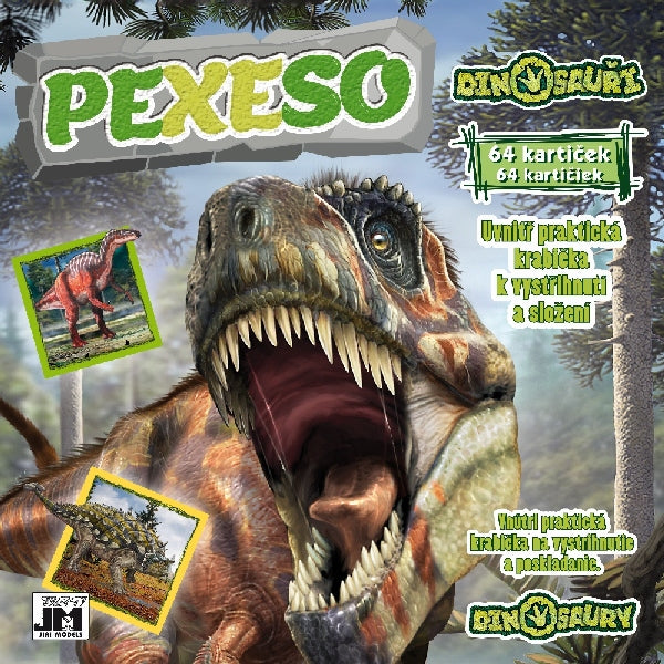 Pexeso v sesitu Dinosauri | Czech Toys | czechmovie