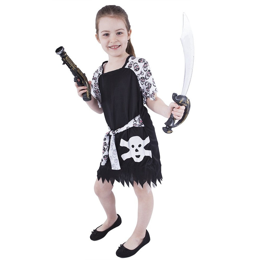 Detsky kostym Piratka s lebkou Halloween (M) | Czech Toys | czechmovie