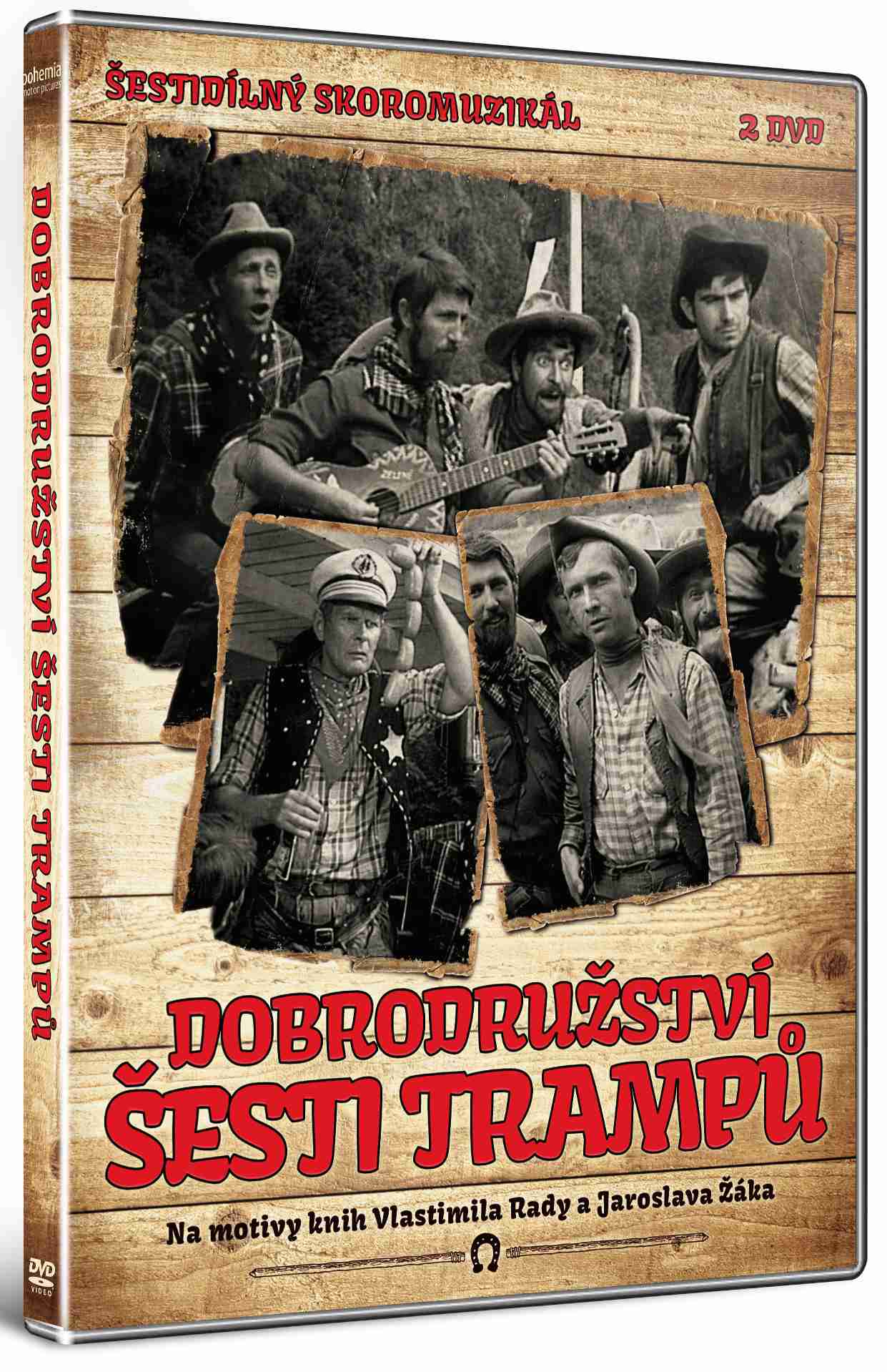 Dobrodruzstvi sesti trampu 2x DVD