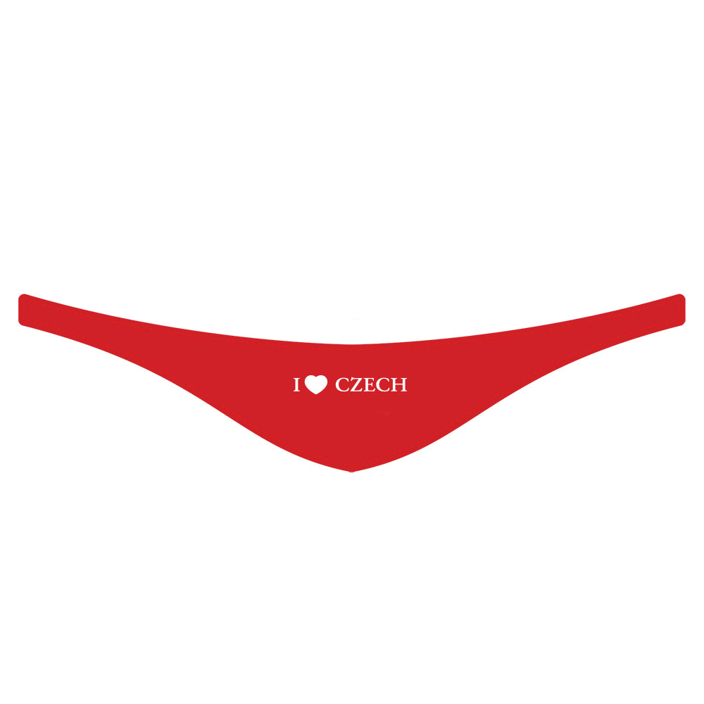 samostatne NEPRODEJNÉ - satek pro plys I love CZECH | Czech Toys | czechmovie