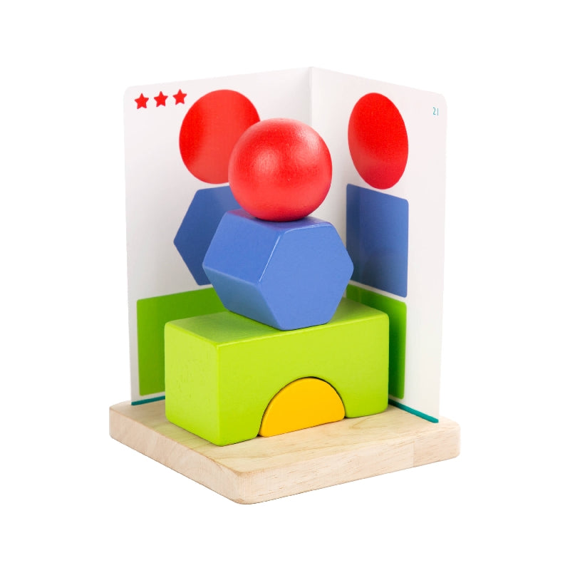 Lucy & Leo Jednoducha geometrie – drevena hra | Czech Toys | czechmovie