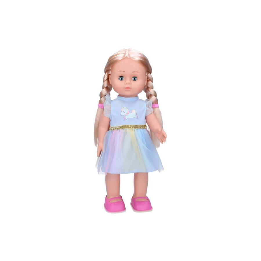 Panenka Eliska chodici 41cm modre saty | Czech Toys | czechmovie