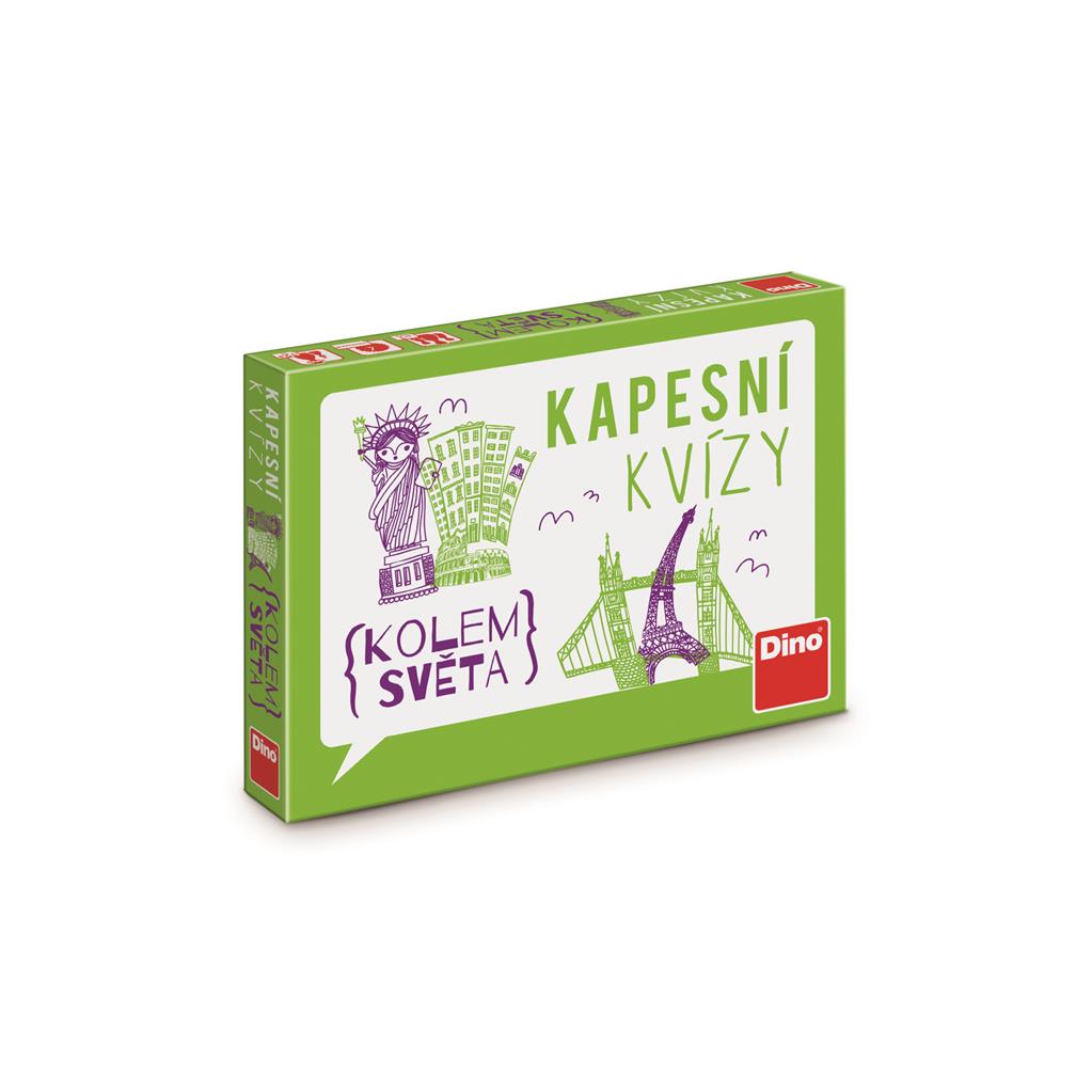 Hra Kapesni kviz Kolem sveta | Czech Toys | czechmovie