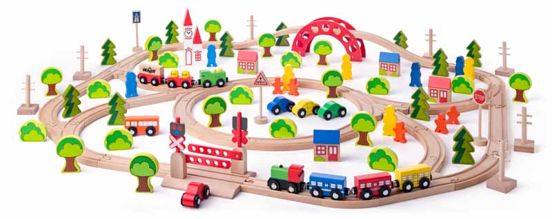 Vlackodraha Maxi 120 dilu | Czech Toys | czechmovie