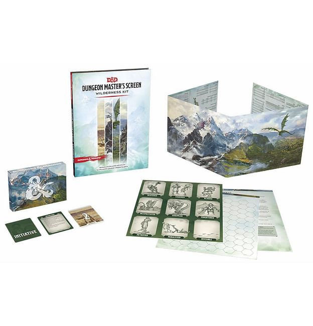 D&D Dungeon Master's Screen Wilderness Kit