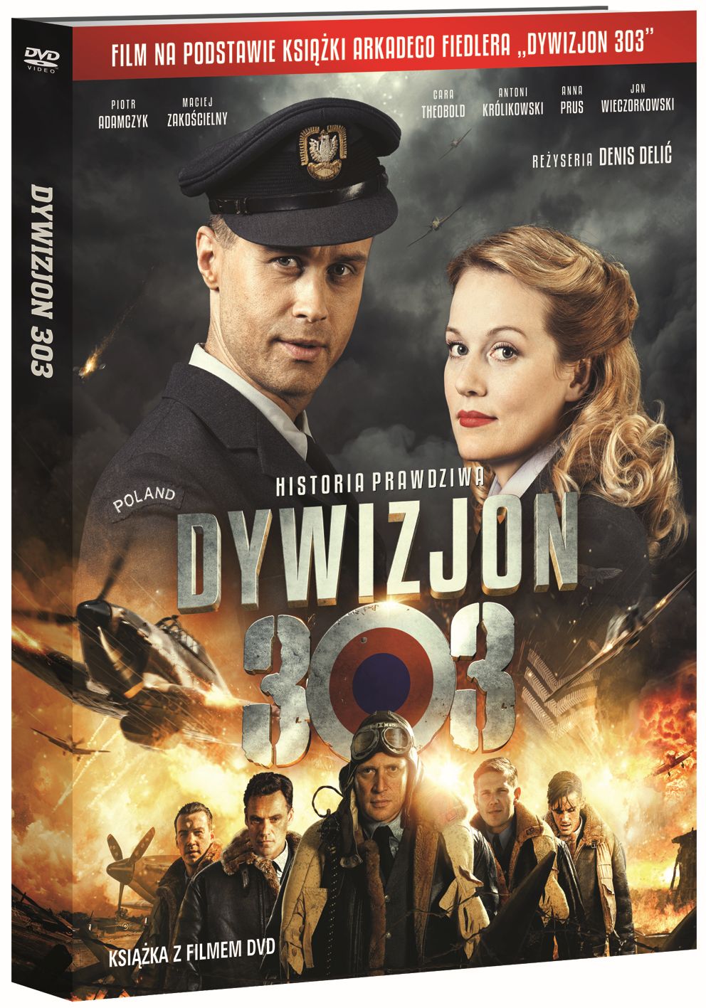 Squadron 303 / Dywizjon 303: Historia prawdziwa booklet + DVD
