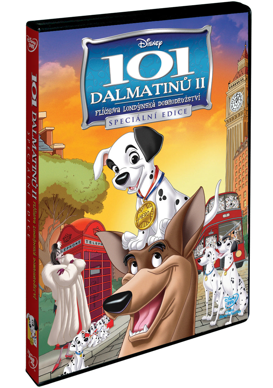 101 Dalmatinu 2: Flickova londynska dobrodruzstvi DVD / 101 Dalmatians 2: Patch's London Adventure