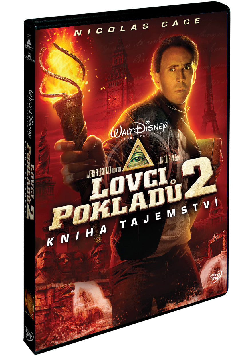 Lovci pokladu 2.: Kniha tajemstvi DVD / National Treasure: Book of Secrets