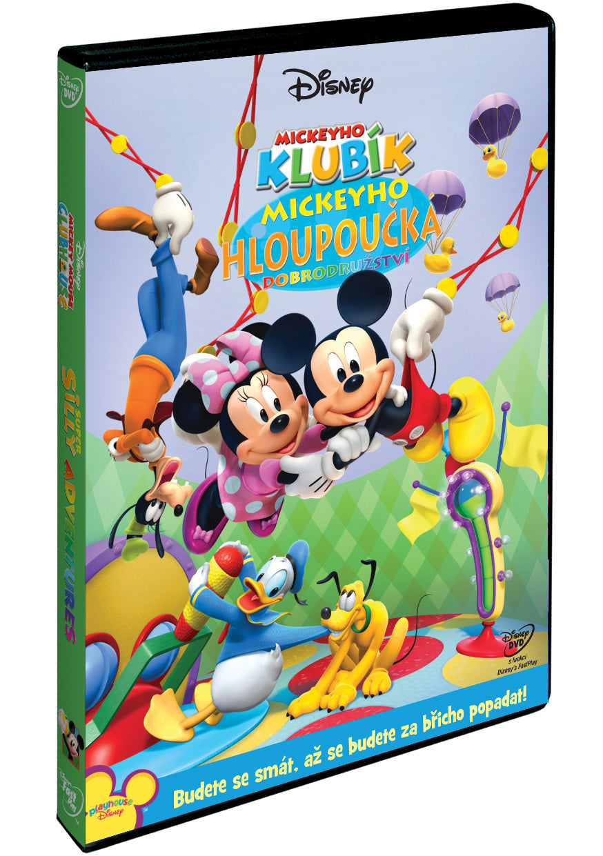 Mickeyho klubik: Mickeyho hloupoucka dobrodruzstvi DVD / Mickey Mouse  Clubhouse: Mickey's Super Silly Adventures (czech version)