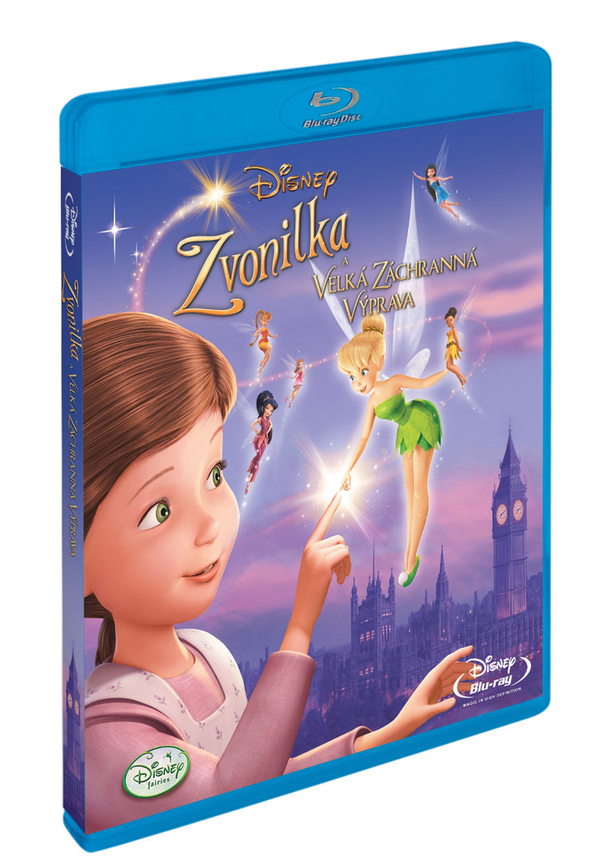 Zvonilka a velka zachranna vyprava BD / Tinker Bell and The Great Fairy Rescue - Czech version