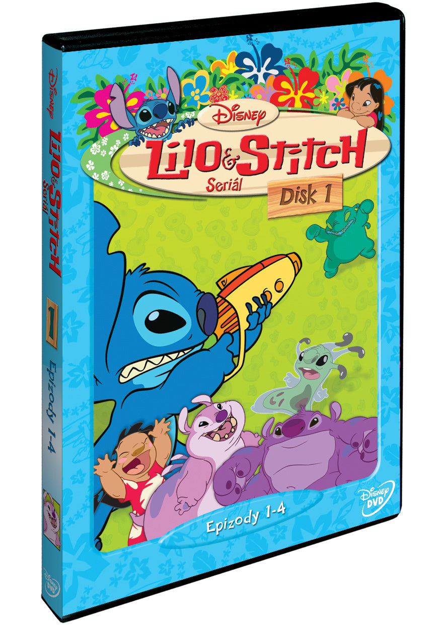 Lilo a Stitch 1. serie - disk 1. DVD / Lilo & Stitch Season 1 - Disc 1