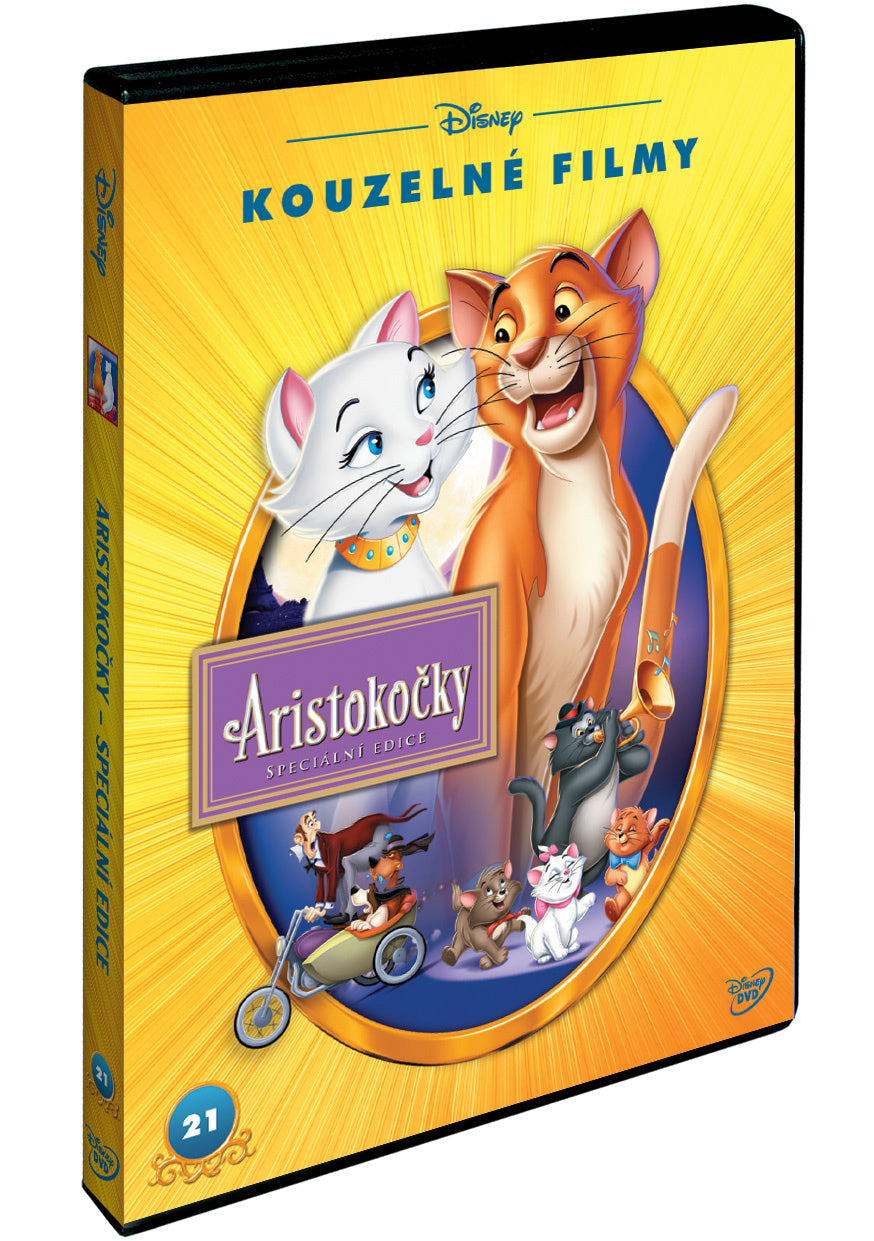 Aristokocky S.E. DVD - Disney Kouzelne filmy c.21 / The AristoCats