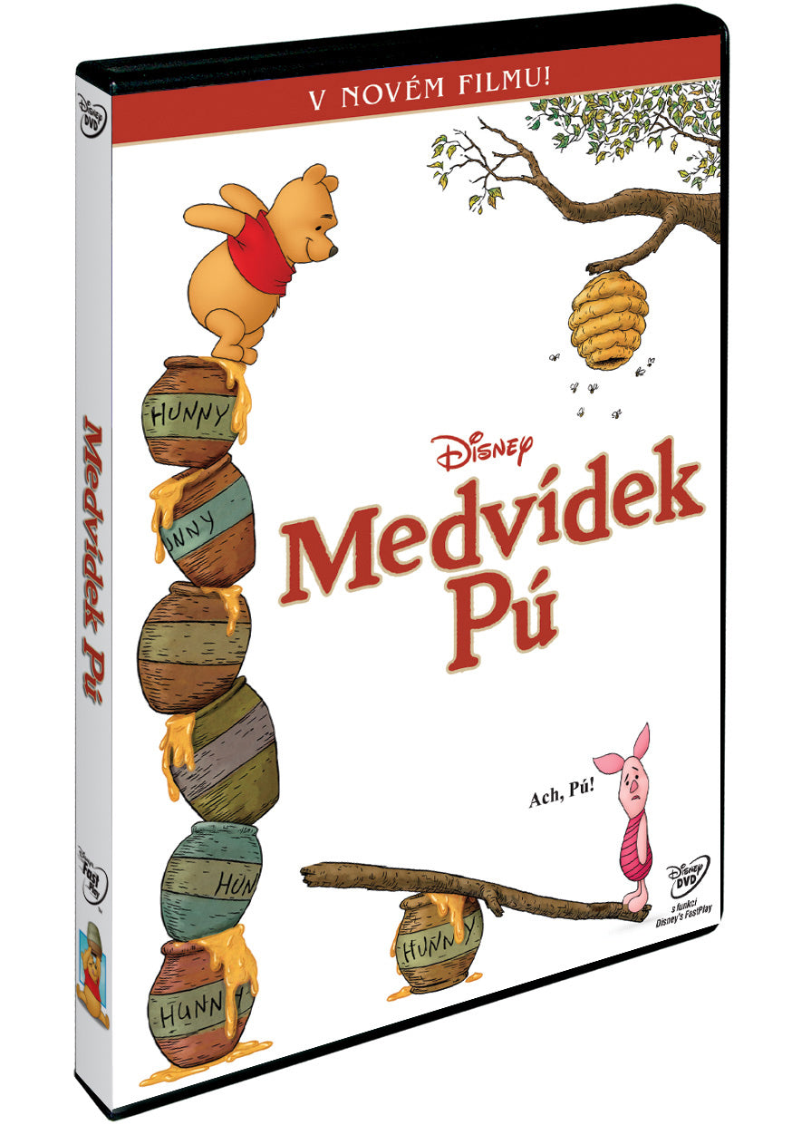 Medvidek Pu - limitovana edice se samolepkami / Winnie the Pooh - limited edition