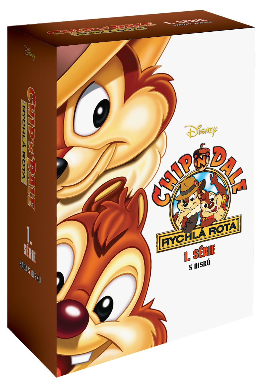 Kolekce Rychla Rota 1. Serie 5DVD / Chip N' Dale Rescue Rangers: Band 1
