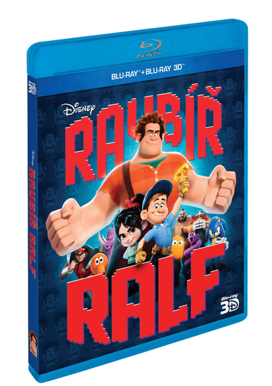 Raubir Ralf 2BD (3D+2D) / Wreck-it Ralph - Czech version