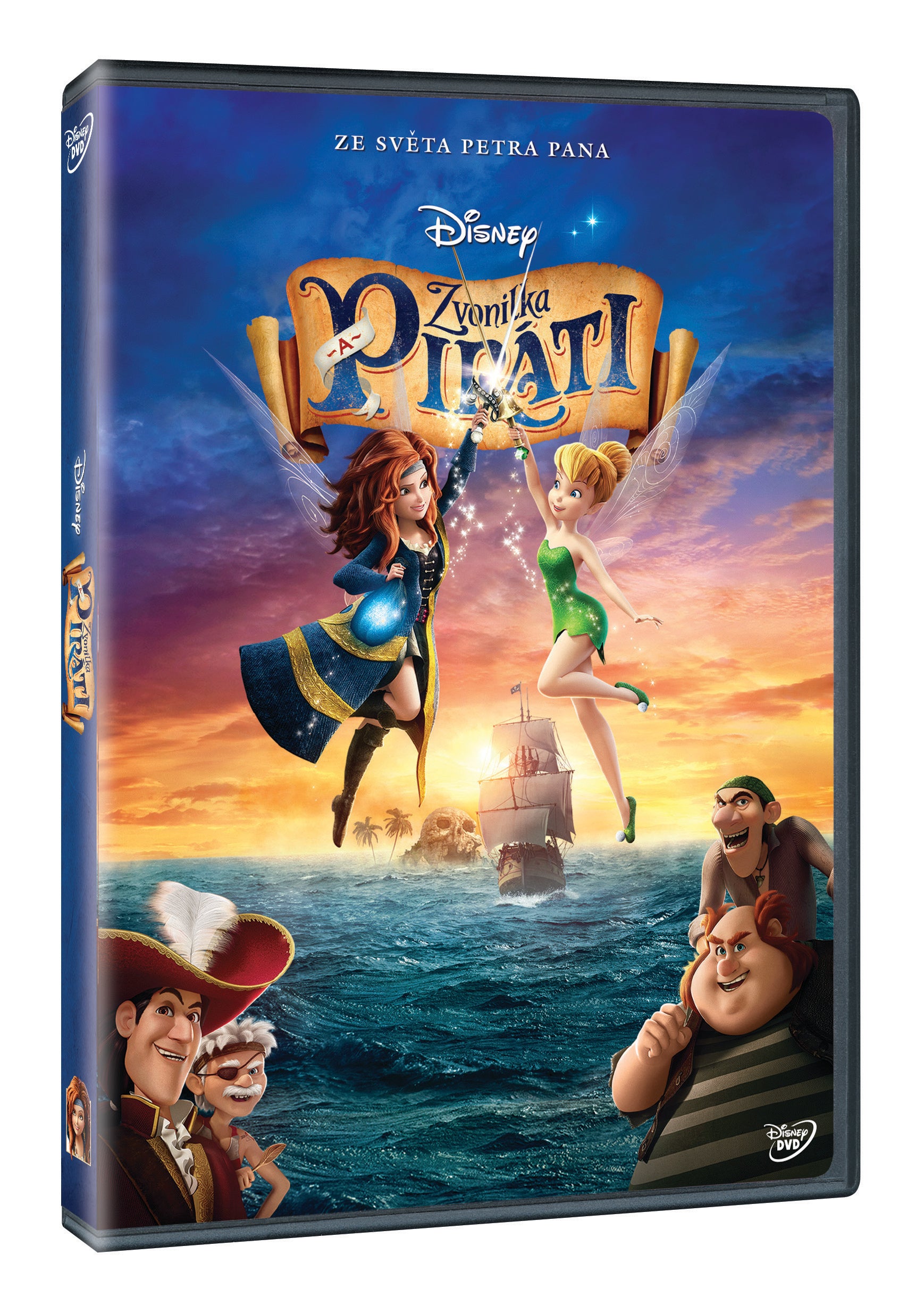Zvonilka a pirati DVD / Die Piratenfee